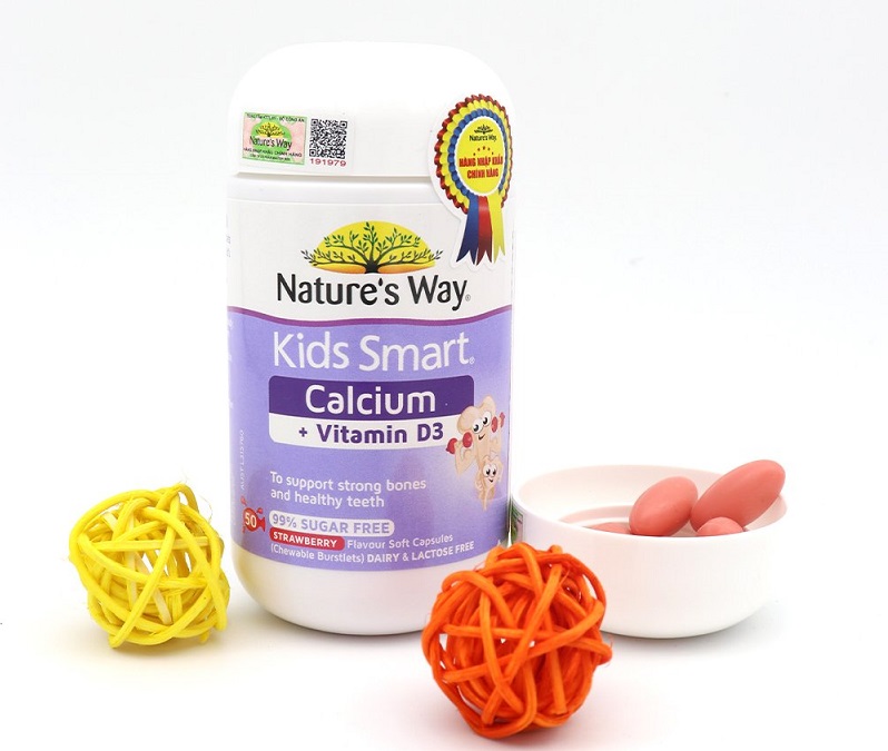 Ưu điểm của Kids Smart Calcium + Vitamin D3