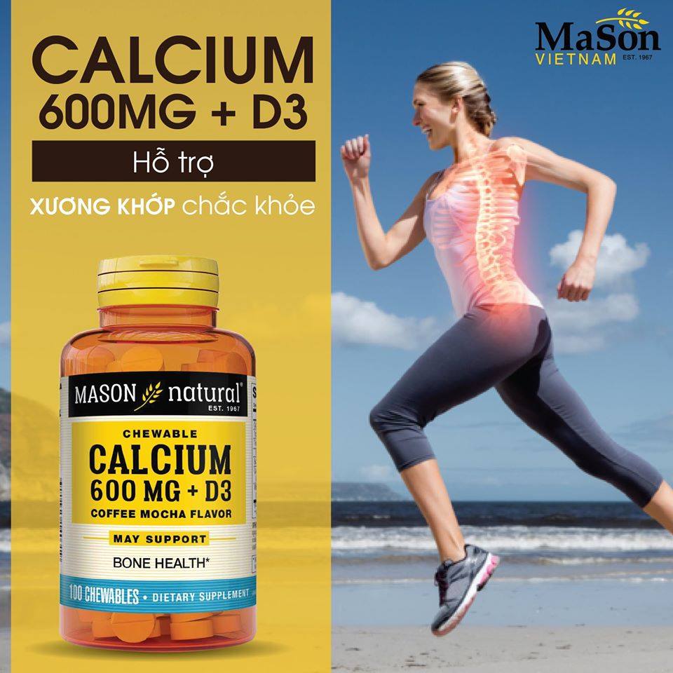 Mason Natural Calcium 600mg