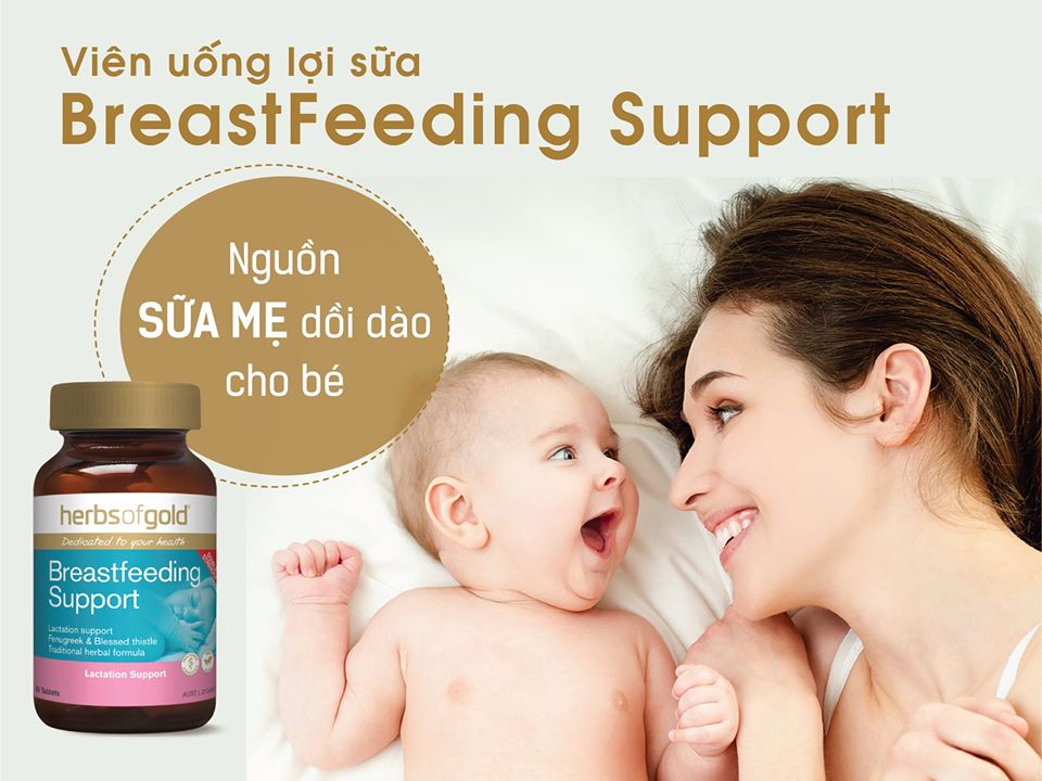  Viên lợi sữa Herbs of Gold Breastfeeding Support 